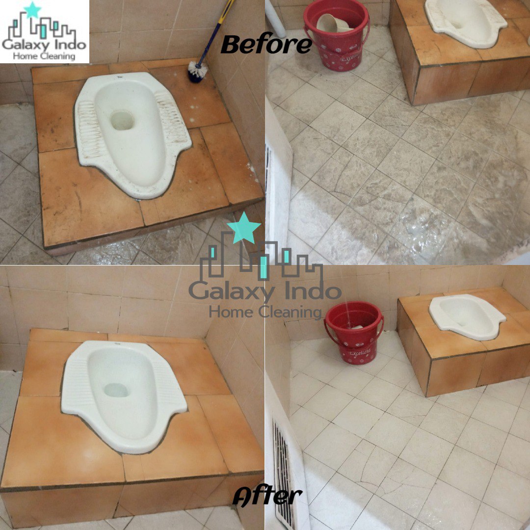 Hasil salon kamar mandi