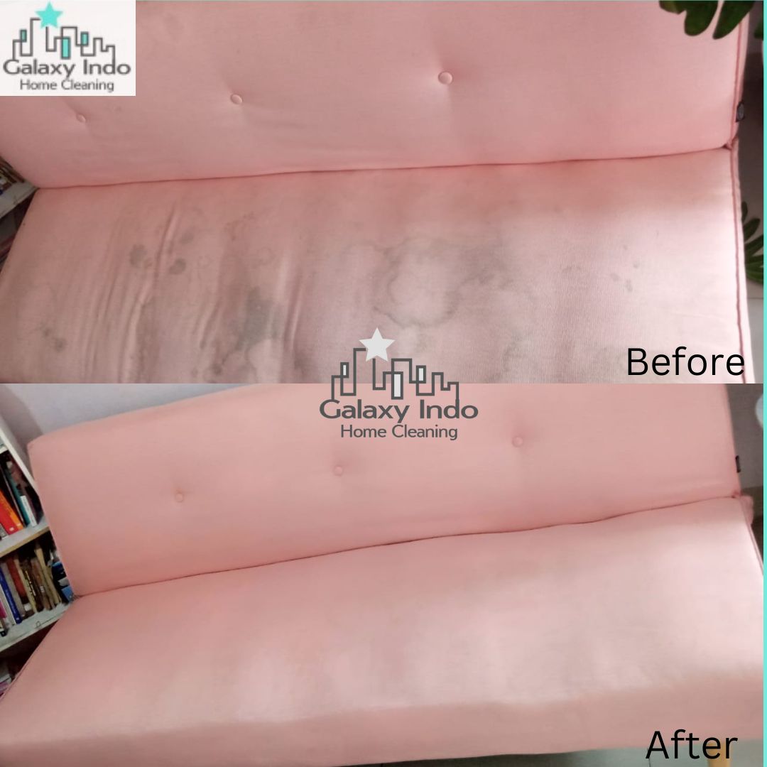 Hasil cuci sofa