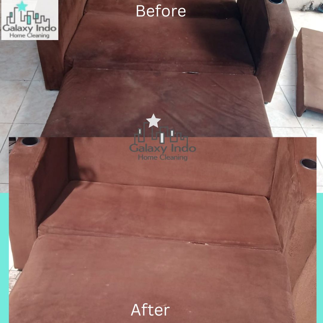 Hasil perawatan sofa