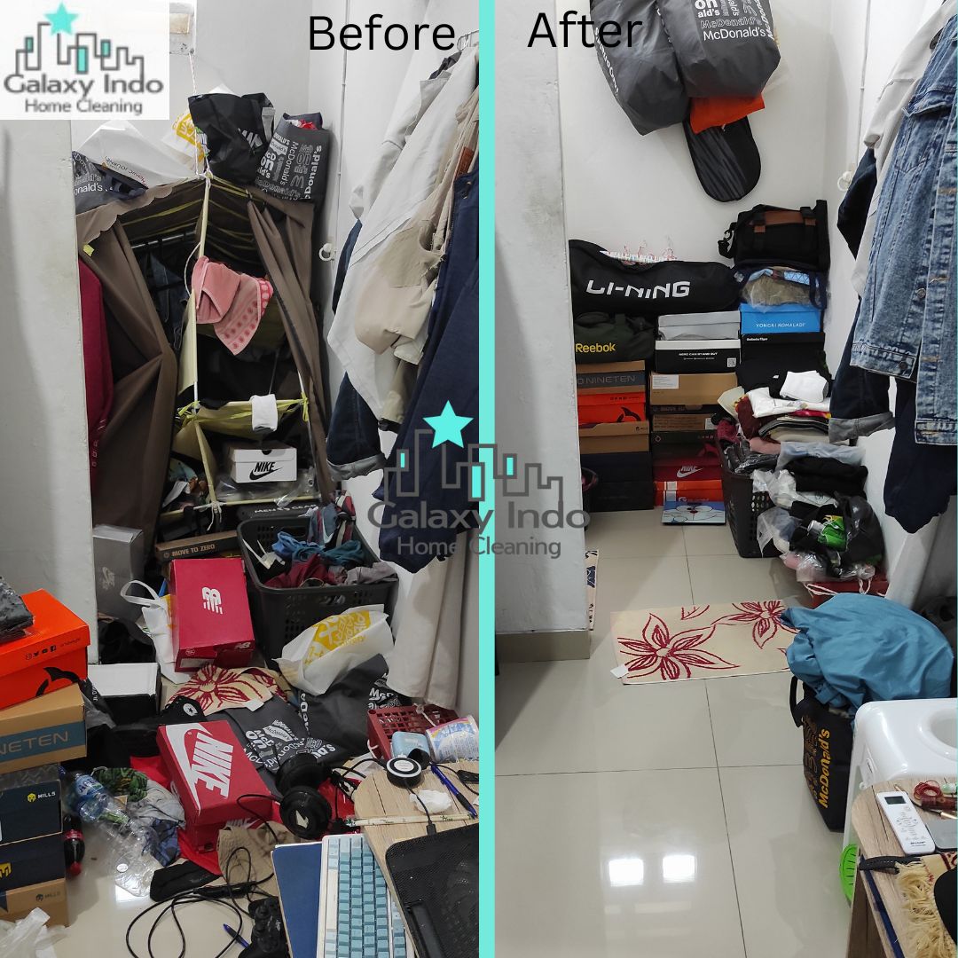 Cleaning ruangan rumah